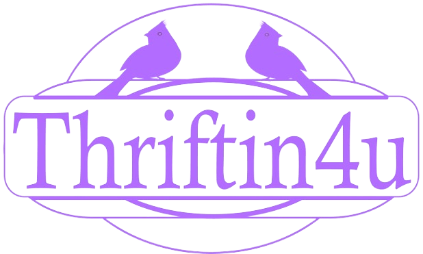 Thriftin4u Working Logo Purple